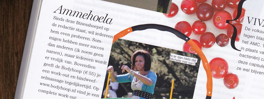 Bodyhoop in Red Magazine